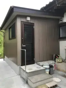 増築でパントリースペースを確保