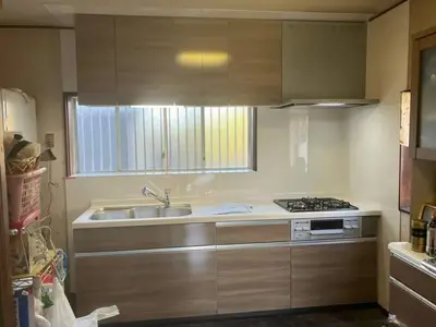 キッチンパネルで掃除のしやすいキッチンに