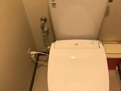 機能性のいい新しいトイレのリフォーム
