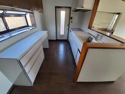 対面カウンターキッチンにリノベーション