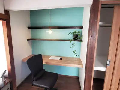 和室をワークスペース・和モダンにリノベーション