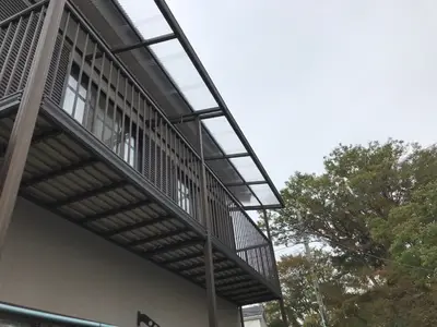 ベランダポリカの交換