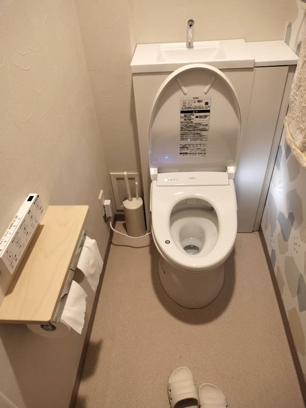 掃除がしやすく落ち着くトイレ