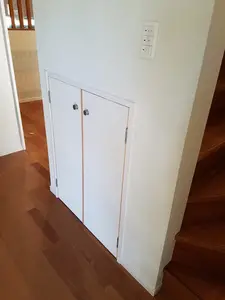 階段下収納にもこだわって