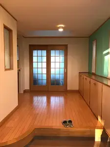 建具取付で廊下からの寒さを軽減