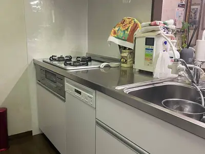 システムキッチンに食洗機導入に伴うリフォーム