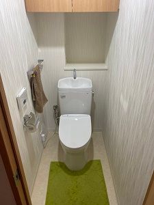 節水のトイレにリフォーム