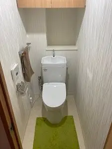 節水のトイレにリフォーム