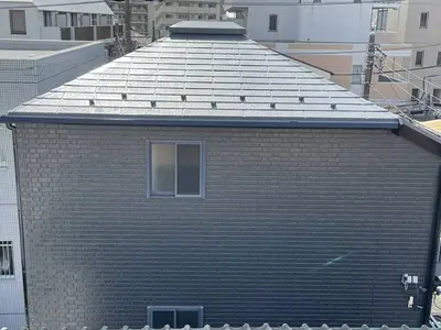 モダンな外壁カラーで印象をチェンジ