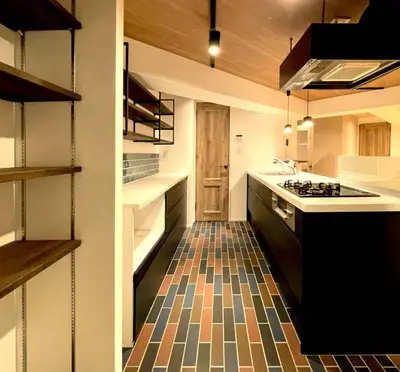 アンティークでモダンなリノベ