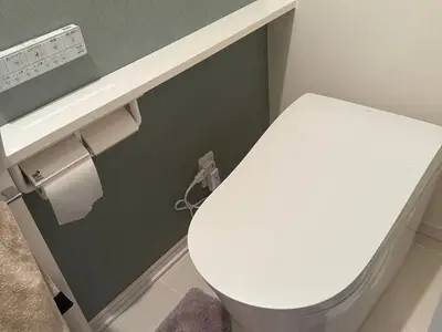 汚れがつきやすいトイレからの交換