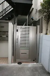 マンションの裏門設置工事☆