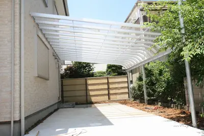 新築住宅にカーポートを取り付けました♪