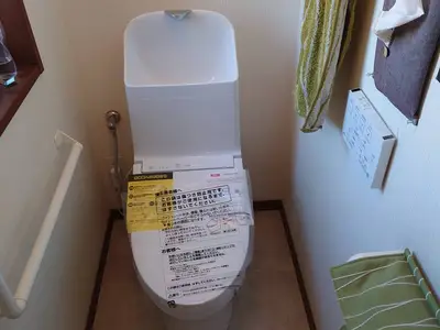 21年使ったトイレを新しく