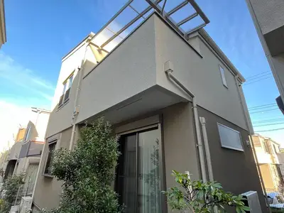 バルコニー有効活用のための屋根取付リフォーム
