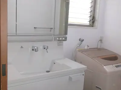 洗面化粧台　交換工事