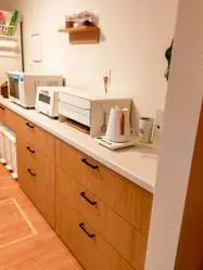 お洒落なカップボードでキッチンを素敵に使いやすく