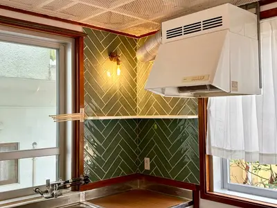 キッチンにオシャレなタイル