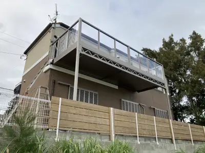 海が一望　広々バルコニー
