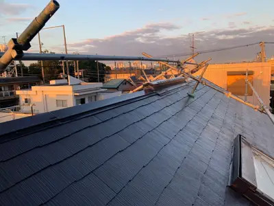 築14年目の屋根塗装リフォーム