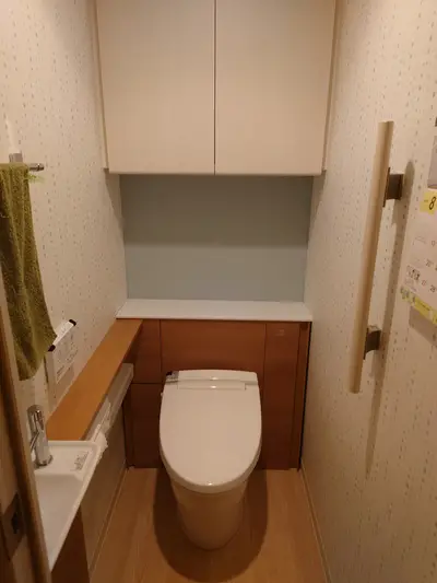 神戸市　すっきり収納のトイレ
