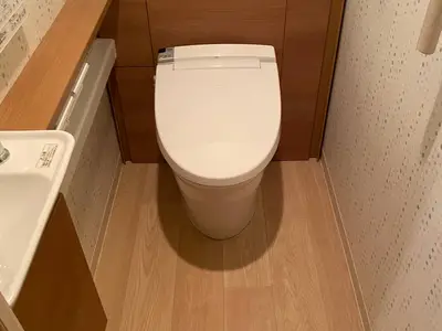 神戸市 すっきり収納のトイレ