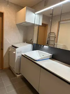 使いやすさを追及した洗面化粧台