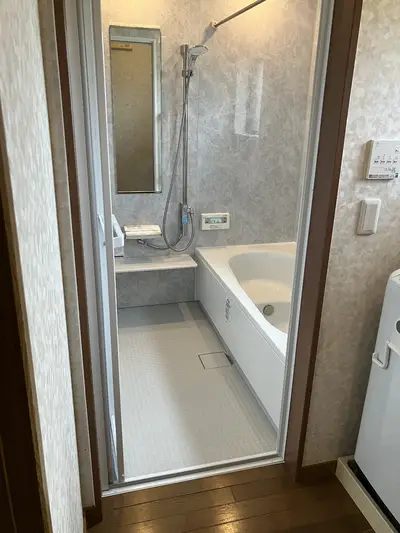 2世帯住宅の浴室リフォーム