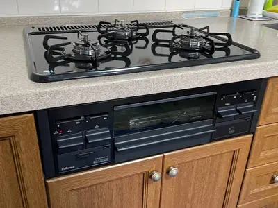 ビルトインガスコンロ交換