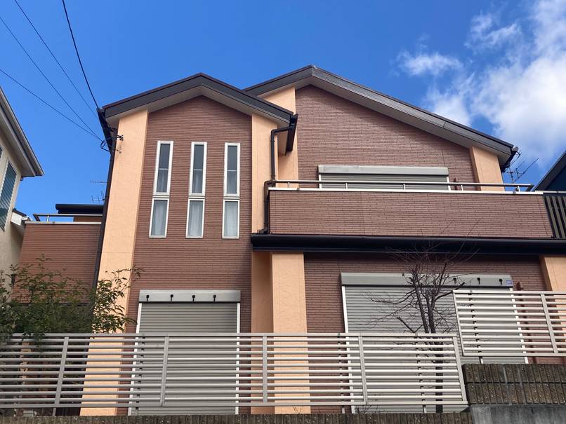外壁と屋根の塗装
