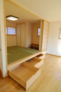 収納を増やした便利な和室へ改修