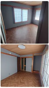 和室から洋室とクロス替え
