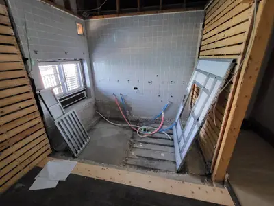 洗面と浴室を高級感ある空間へ・Ｋ邸