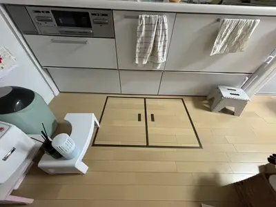 水漏れによるフローリング張り替え
