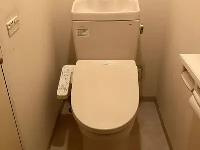 数十年前のトイレをリフォーム