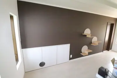 車庫を猫ちゃん部屋に大規模リフォーム