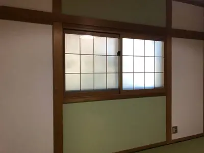 スッキリした和室に