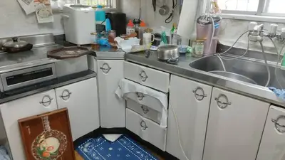 古くなったキッチンの載せ替え