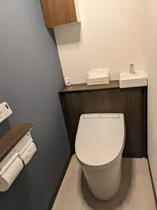 お手入れのしやすいトイレに