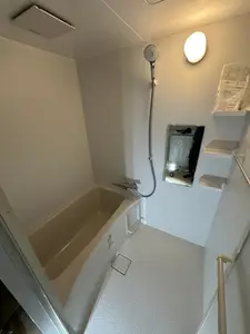 ゆっくりできるユニットバスへ♪