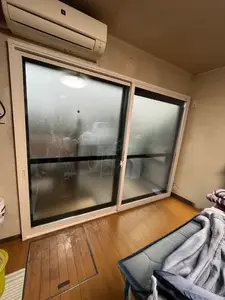 大正区築26年戸建て玄関ドア窓断熱リフォームを実施しました