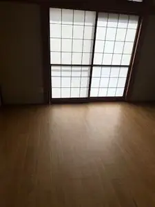 愛犬が快適なクッションフロアにリフォーム