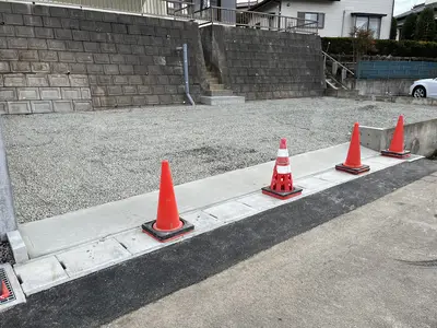 乗り入れ口のリフォーム！