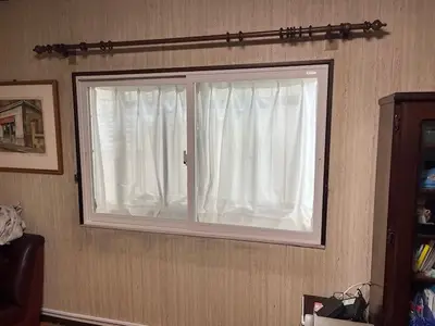 ダイニング、リビングに内窓で窓断熱を施工しました