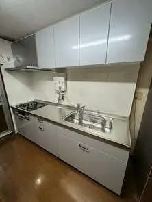 光るステンレスと機能美！快適なキッチンスペースに進化