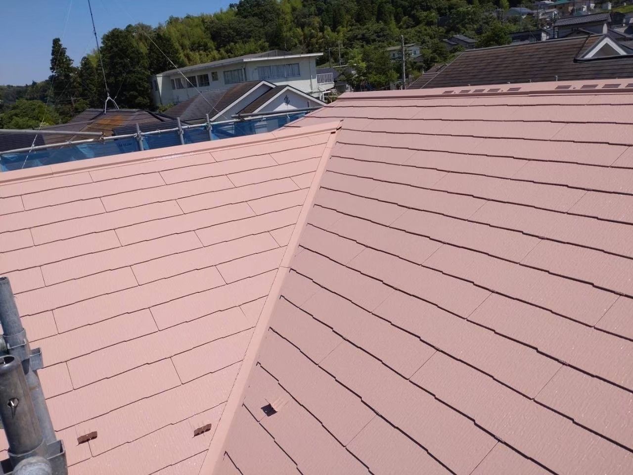 市原市内にて外壁・屋根塗装工事をさせていただきました。