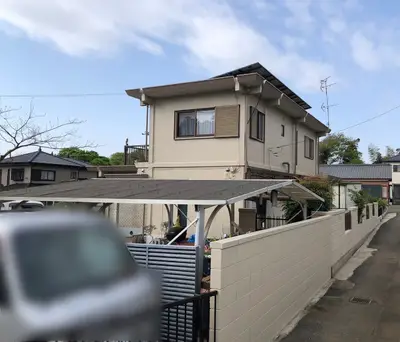 市原市内にて外壁塗装工事をさせていただきました。