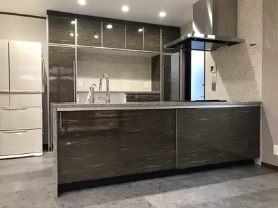 大満足のキッチンリフォーム。