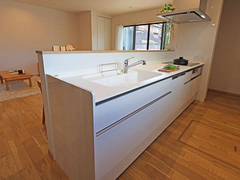 「みんなの空間」と「自分の空間」がある平屋の暮らし