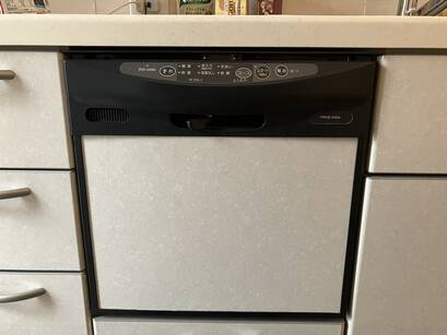 キッチン食洗機交換リフォーム1日完了